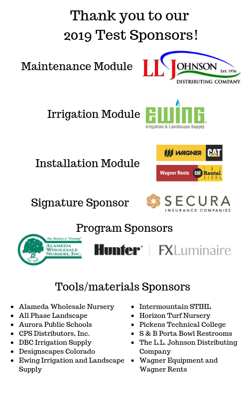 2019 certification sponsors