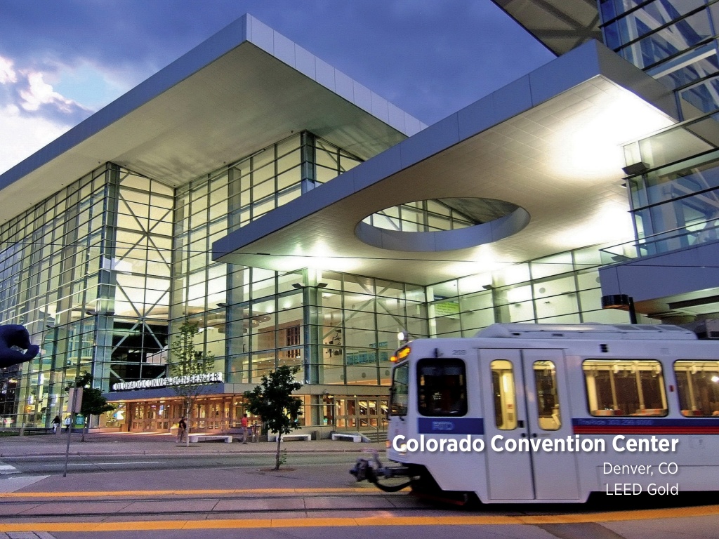LEED certified Colorado Convention Ctr