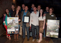 The ELITE Award for Installation/Construction was awarded to Outdoor Craftsmen for the Niwot Hill Residence